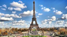 Fans celebrate in Paris after side reaches World Cup final