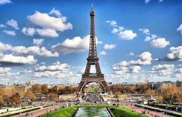 Fans celebrate in Paris after side reaches World Cup final