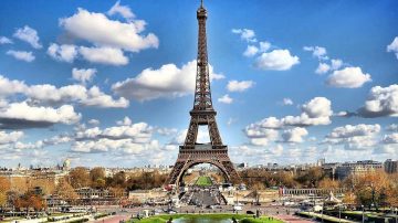 Fans celebrate in Paris after side reaches World Cup final