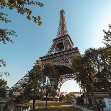 Fans celebrate in Paris after side reaches World Cup final